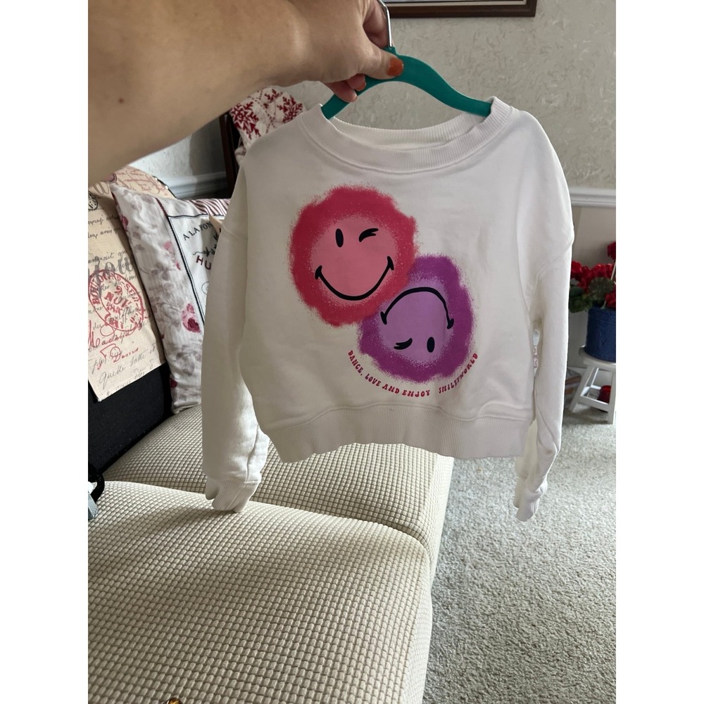 Zara smileyworld Sweatshirt‎ girls 8-9